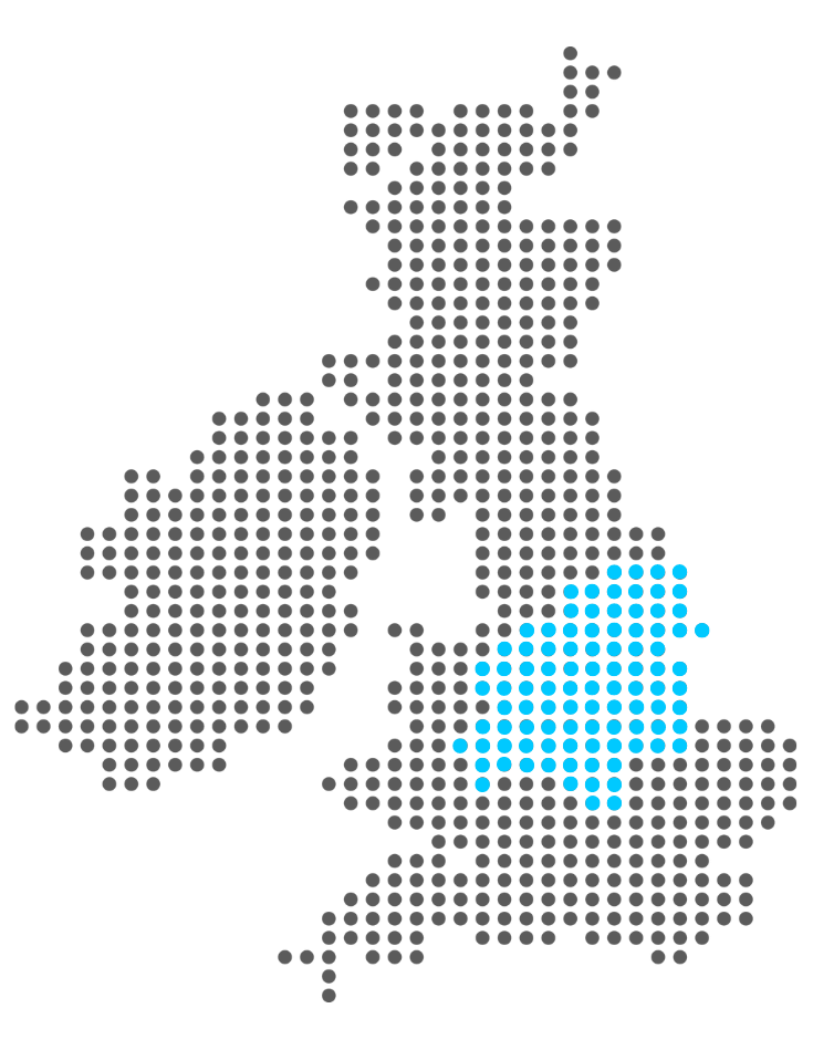 map of uk-area coverage-b & n utilities solutions-drainage company